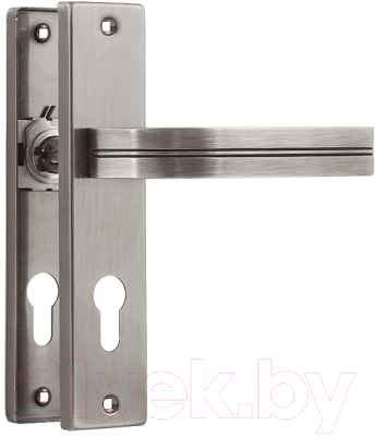 Ручка дверная Нора-М 706К-55мм (матовый никель)