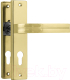 Ручка дверная Нора-М 706К-55мм (золото) - 