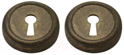 Накладка на цилиндр Нора-М НБ (J) / 7519 (застаренная бронза)