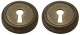 Накладка на цилиндр Нора-М НБ (J) / 7519 (застаренная бронза) - 