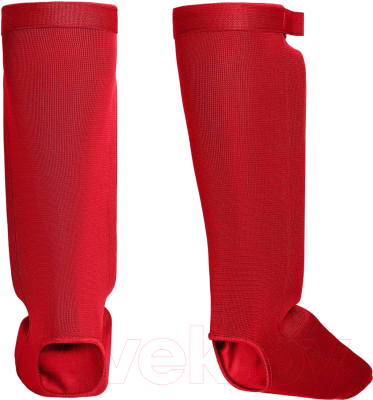 Защита голень-стопа для единоборств Insane Protegat / IN22-SG200 (L, красный)