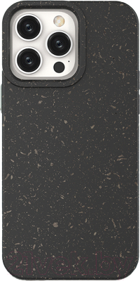 Чехол-накладка Case Recycle для iPhone 13 Pro Max (черный матовый)