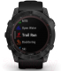 Миниатюра изображения товара Умные часы Garmin Fenix 7S Sapphire Solar 42mm / 010-02539-25 (карбон серый/черный)