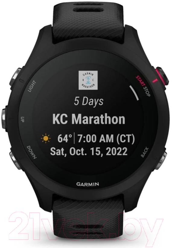 Умные часы Garmin Forerunner 255 Music 46mm / 010-02641-30