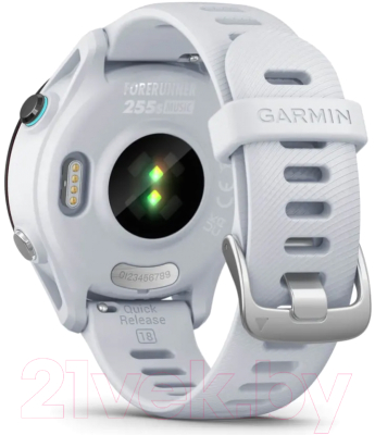 Умные часы Garmin Forerunner 255S Music 41mm / 010-02641-33 (Whitestone)