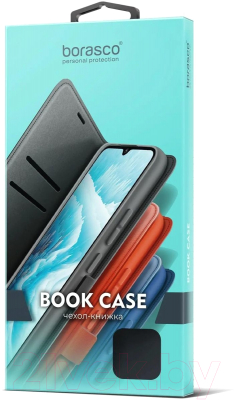 Чехол-книжка BoraSCO Samsung Galaxy A54 Book Case / 71468 (черный)