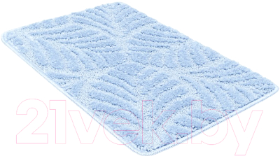 Коврик для ванной Shahintex Актив icarpet 40x60 001 / 890634 (голубой 11)