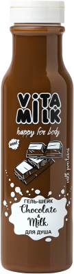 Гель для душа Vitamilk Шоколад и молоко (350мл)