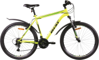 Велосипед AIST Quest 26 2023 (16, желтый/зеленый) - 
