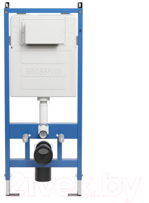 Унитаз подвесной с инсталляцией Grossman GR-4455GMS+900.K31.01.000+700.K31.05.21M.21M