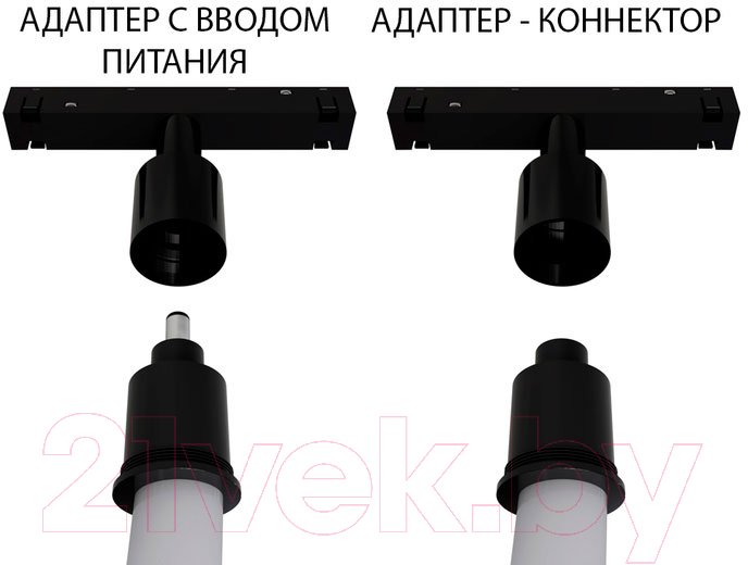 Трековый светильник Arte Lamp Loop A4910PL-1BK — фото 3
