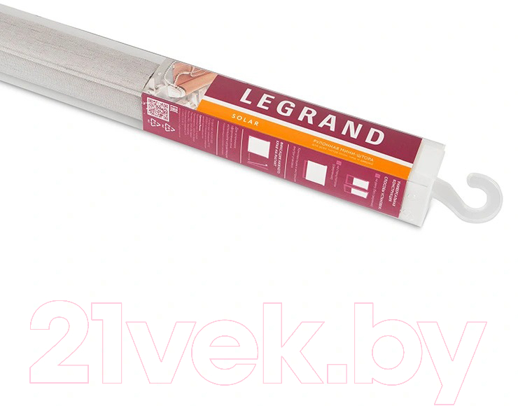 Рулонная штора LEGRAND Монтана 80.5x175 / 58127801 (серый) — фото 6