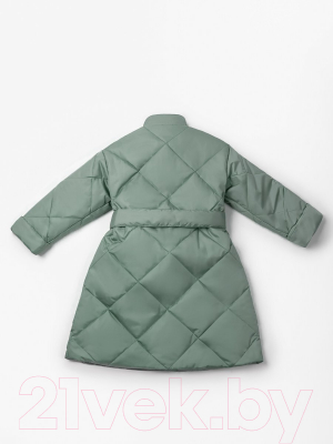 Пальто детское Amarobaby Trendy / AB-OD22-TRENDY29/39-116  (фисташковый, р.116-122)