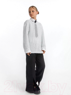 Джемпер детский Amarobaby Knit Trend / AB-OD21-KNITT2602/00-146  (белый, р.146)