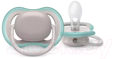 Пустышка Philips AVENT Ultra Air / SCF354/01 (серый)