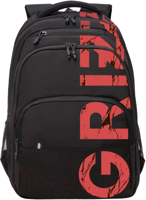 Рюкзак Grizzly RU-430-9 (черный/красный)