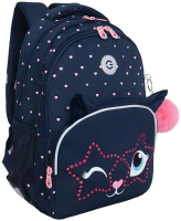 Школьный рюкзак Grizzly RG-460-6 (синий) - 