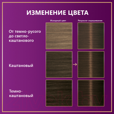 Крем-краска для волос Palette Стойкая G3 / 4-5 (золотистый трюфель)