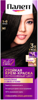 Крем-краска для волос Palette Стойкая N1 / 1-0 (черный) - 