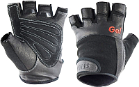 Перчатки для пауэрлифтинга Torres PL6049XL (XL, черный) - 