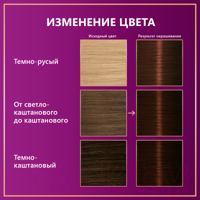 Крем-краска для волос Palette Стойкая W2 / 3-65 (темный шоколад)