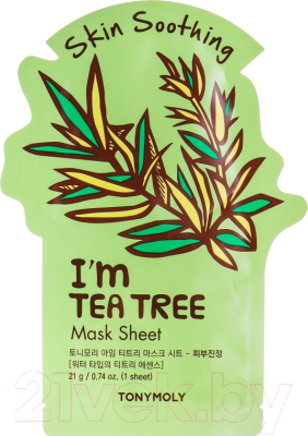 Маска для лица тканевая Tony Moly I'm Tea Tree Mask Sheet (21мл)