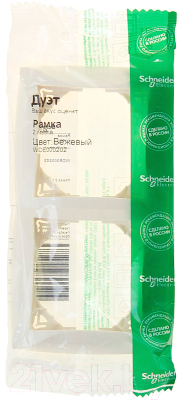 Рамка для выключателя Schneider Electric Дуэт WDE000202