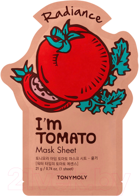 Маска для лица тканевая Tony Moly I'm Tomato Mask Sheet  (21мл)