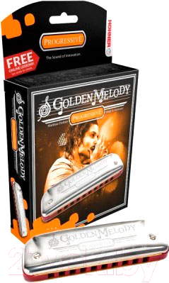 Губная гармошка Hohner Golden Melody 542/20 E (M542056)