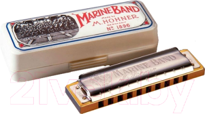 Губная гармошка Hohner Marine Band 1896/20 A / M1896106