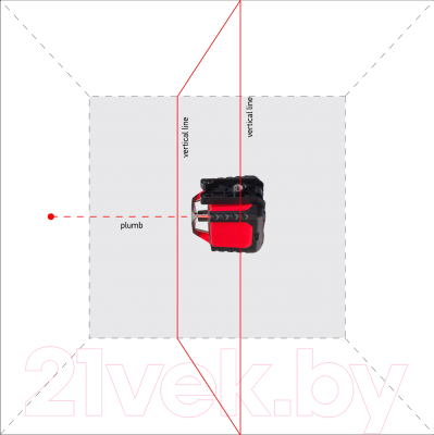 Лазерный уровень ADA Instruments Rotary 400 HV Servo / A00458