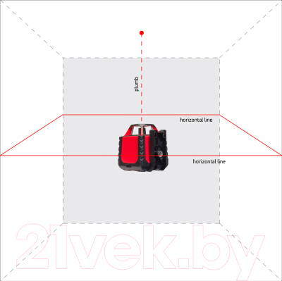 Лазерный уровень ADA Instruments Rotary 400 HV Servo / A00458