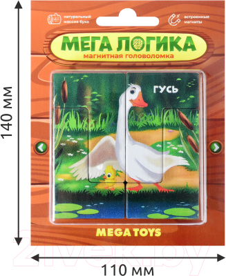 Развивающая игра Mega Toys Магнитная головоломка Гусь / 15762