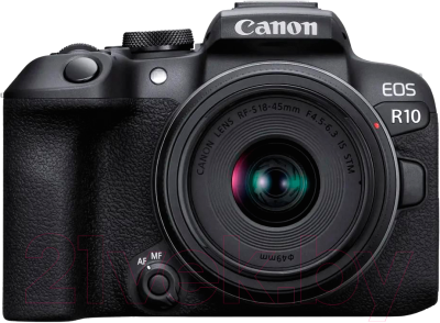 Беззеркальный фотоаппарат Canon EOS R10 Kit RF-S 18-45 IS STM / 5331C009