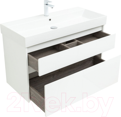 Комплект мебели для ванной Aquanet Nova Lite 100 / 274177