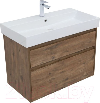 Комплект мебели для ванной Aquanet Nova Lite 85 / 274176 (дуб рустикальный)