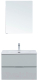 Комплект мебели для ванной Aquanet Алвита New 70 / 306176 (серый) - 