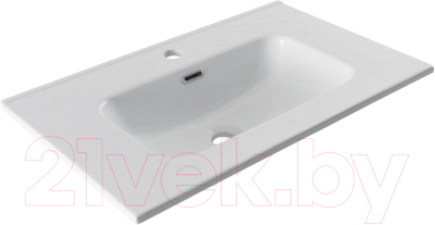 Комплект мебели для ванной Aquanet Алвита New 70 / 306178 (белый матовый)