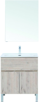 Комплект мебели для ванной Aquanet Алвита New 70 / 306171 (дуб веллингтон белый) - 
