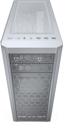 Корпус для компьютера Cougar Case MX330-G Pro / CGR-MX330-G PRO W (белый)