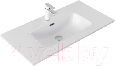 Комплект мебели для ванной Aquanet Алвита new 90 / 306183 (белый матовый)