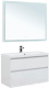 Комплект мебели для ванной Aquanet Гласс 100 / 281141 - 