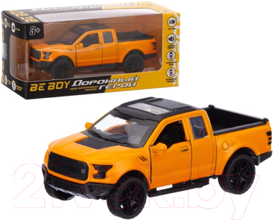 Автомобиль игрушечный BeBoy IT108698 (желтый)