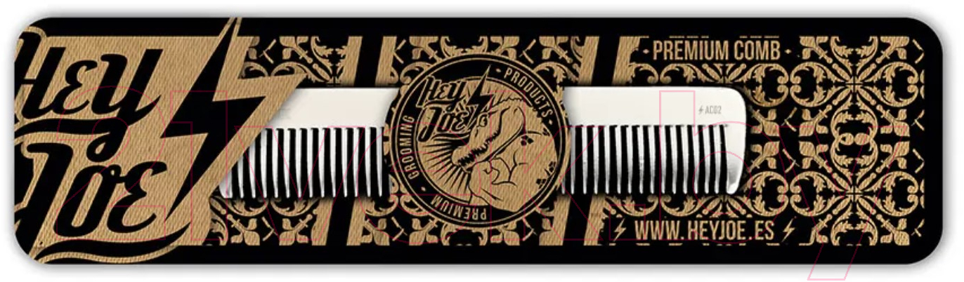 Расческа Hey Joe Premium Aluminium Comb 02