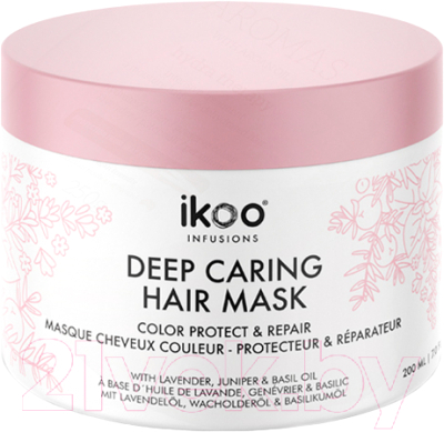 Маска для волос Ikoo Infusions Color Protect and Repair Deep Caring Hair Mask (100мл)