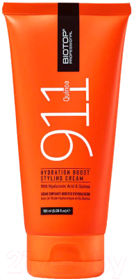Крем для укладки волос Biotop 911 Quinoa Hydration Boost Styling Cream Увлажняющий (180мл)