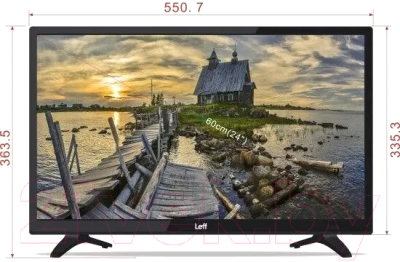 Телевизор Leff 24" 24F260T