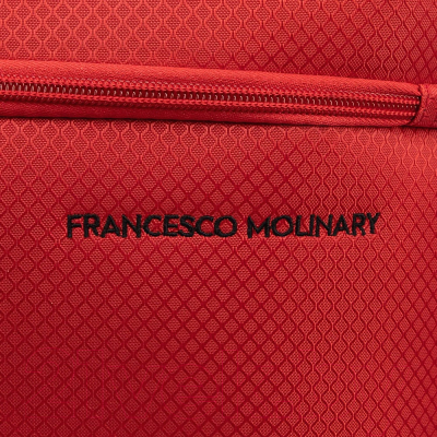 Чемодан на колесах Francesco Molinary 336-ATX110/3-20BLR (черный/красный)