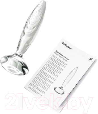 Фаллоимитатор Satisfyer Sparkling / 4045672 (прозрачный)