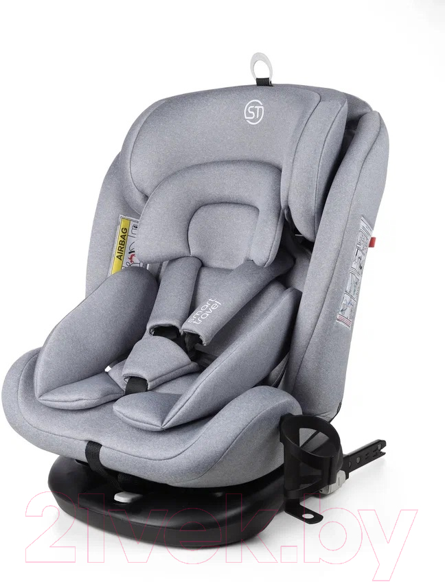 Автокресло Smart Travel Boss Isofix / KRES3894 (светло-серый)